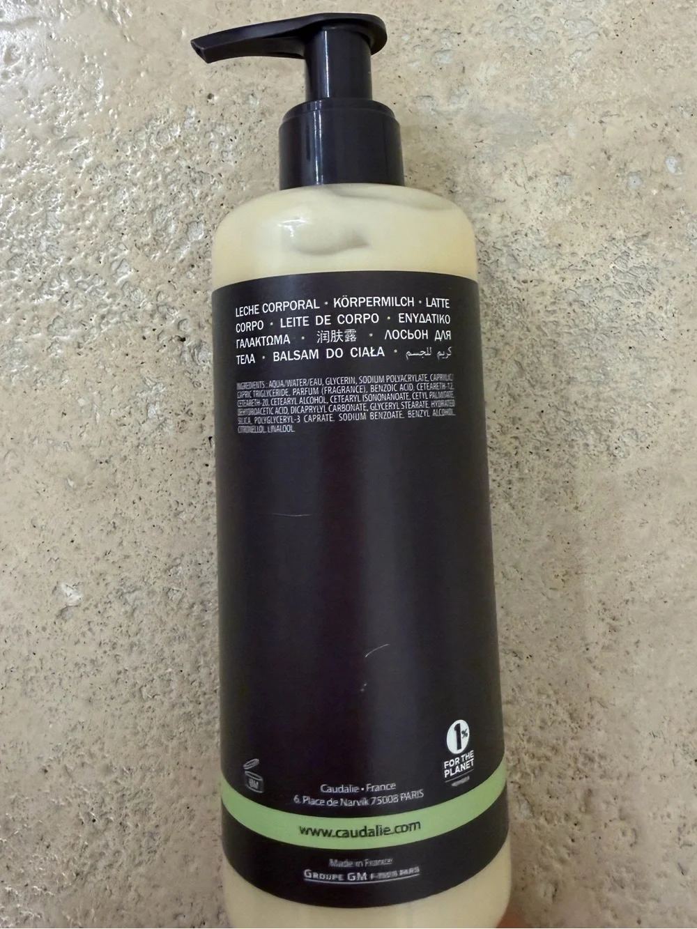 Caudalie Paris 10.1 oz Bottle Body Lotion